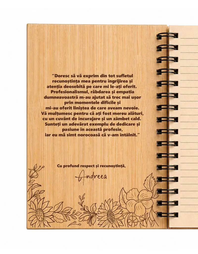 Agenda Doctor Ginecolog – Cadou Personalizat