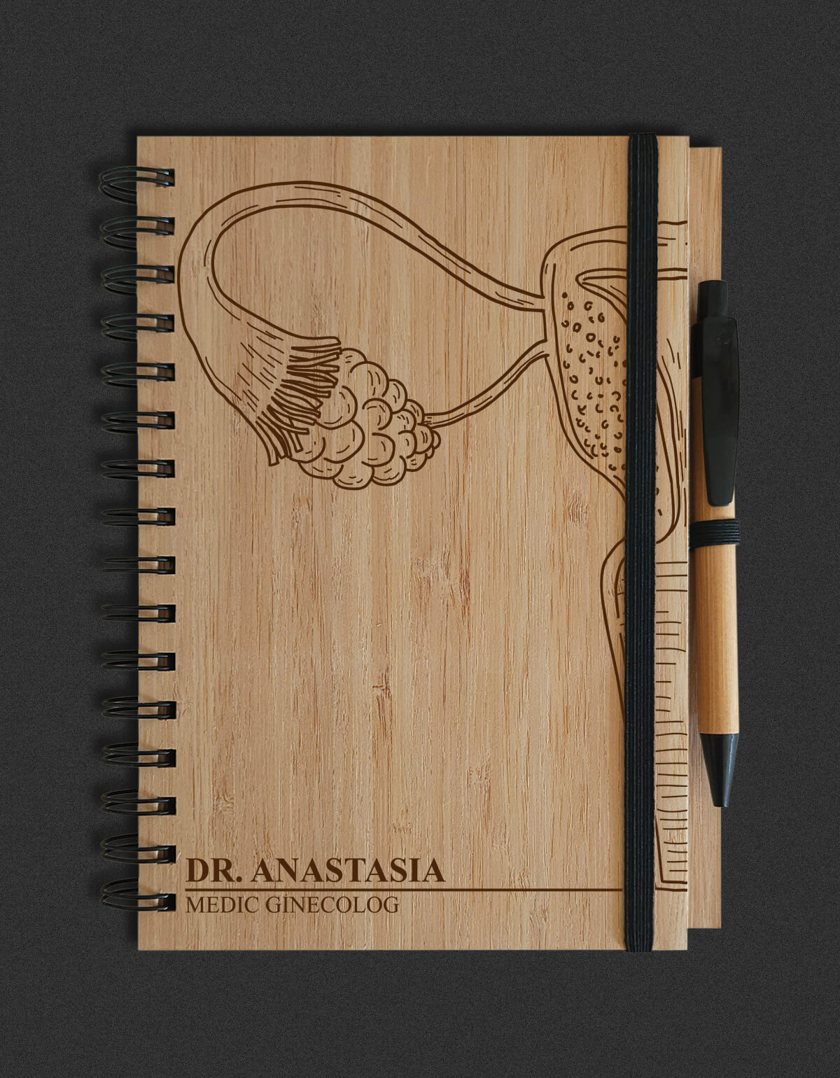 Agenda Personalizata Pentru Medic Ginecolog – Cu Mesaj