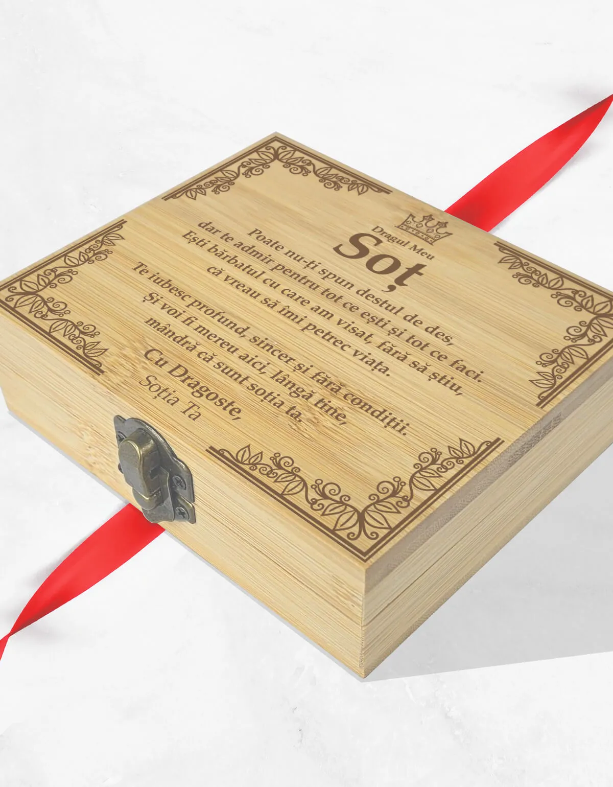 Set Cadou pentru Sot cu Mesaj Personalizat